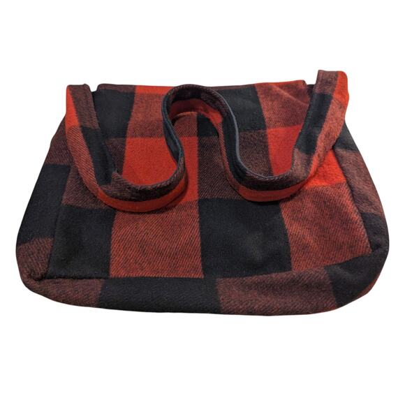 Patrick King Keri Tartan Merino Wool Messenger Bag - Picture 4 of 8